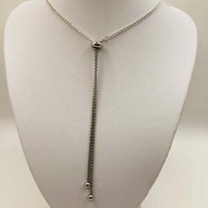 Collier goutte couleur dégradée