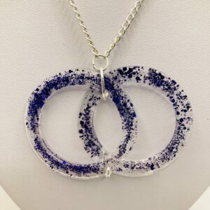 Collier double cercle
