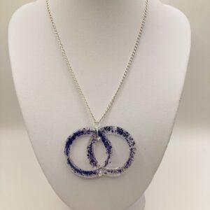 Collier double cercle