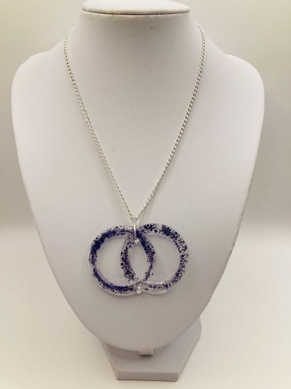 Collier double cercle