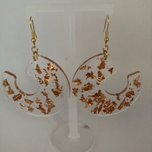 Boucles d’oreilles créoles ouvertes